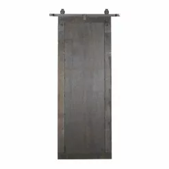 Grayson Lane 70.5-in L X 33.5-in W Industrial Rectangle Brown Framed Wall Mirror