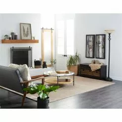 Grayson Lane 70.5-in L X 33.5-in W Industrial Rectangle Brown Framed Wall Mirror -GRAYSON LANE SHOP 330901756 AlternateImage8