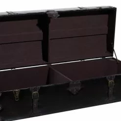 Grayson Lane Traditional Dark Brown Cedar Storage Bench - Set Of 3 -GRAYSON LANE SHOP 330901764 AlternateImage3