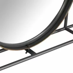 Grayson Lane 17.75-in L X 52.38-in W Modern Rectangle Black Framed Wall Mirror 10 Grayson Lane 17.75-in L X 52.38-in W Modern Rectangle Black Framed Wall Mirror -GRAYSON LANE SHOP 330901778 AlternateImage4