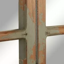 Grayson Lane 48-in L X 37-in W Arch Farmhouse Grey Framed Wall Mirror 13 Grayson Lane 48-in L X 37-in W Arch Farmhouse Grey Framed Wall Mirror -GRAYSON LANE SHOP 330901784 AlternateImage4