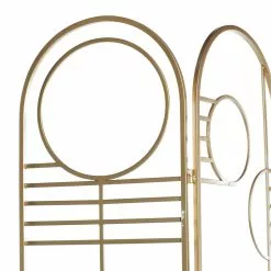 Grayson Lane 3-Panel Gold Metal Folding Contemporary/Modern Style Room Divider 9 Grayson Lane 3-Panel Gold Metal Folding Contemporary/Modern Style Room Divider -GRAYSON LANE SHOP 330901786 AlternateImage4