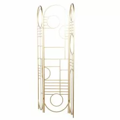 Grayson Lane 3-Panel Gold Metal Folding Contemporary/Modern Style Room Divider 10 Grayson Lane 3-Panel Gold Metal Folding Contemporary/Modern Style Room Divider -GRAYSON LANE SHOP 330901786 AlternateImage5