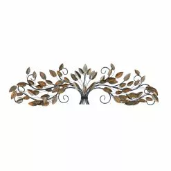 Grayson Lane 14-in H X 47-in W Brown Metal Traditional Floral Wall Accent 11 Grayson Lane 14-in H X 47-in W Brown Metal Traditional Floral Wall Accent -GRAYSON LANE SHOP 330901796 MainImage 001
