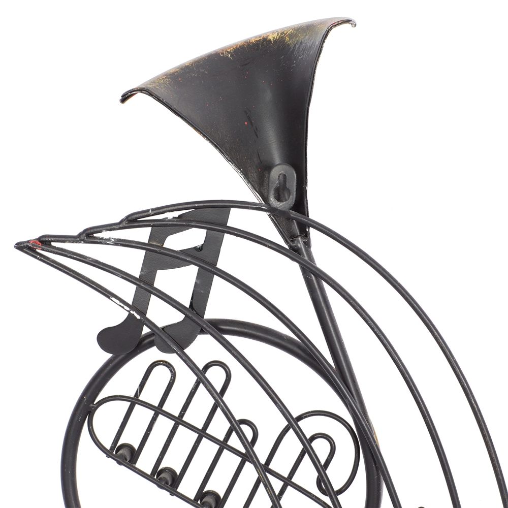 Grayson Lane 22-in H X 39-in W Brown Metal Transitional Entertainment Wall Accent 4 Grayson Lane 22-in H X 39-in W Brown Metal Transitional Entertainment Wall Accent - Image 4