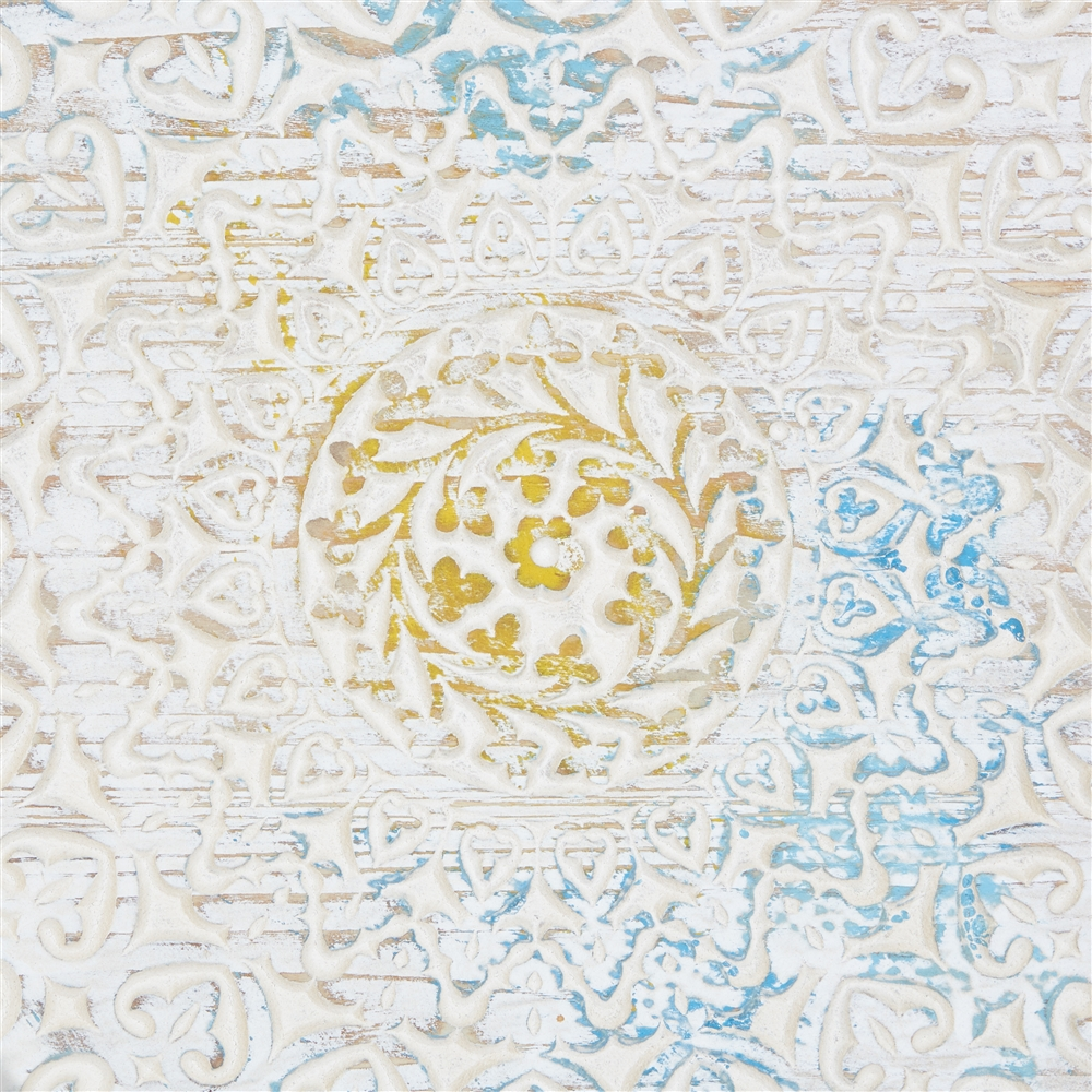 Grayson Lane 23.5-in H X 47-in W White Wood Farmhouse/Rustic Abstract Wall Accent 2 Grayson Lane 23.5-in H X 47-in W White Wood Farmhouse/Rustic Abstract Wall Accent - Image 2