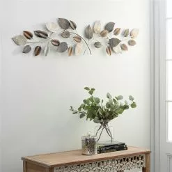 Grayson Lane 15-in H X 50-in W Brown Metal Traditional Floral And Botanical Wall Accent 8 Grayson Lane 15-in H X 50-in W Brown Metal Traditional Floral And Botanical Wall Accent -GRAYSON LANE SHOP 330901843 AlternateImage2