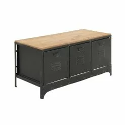 Grayson Lane Industrial Black Storage Bench -GRAYSON LANE SHOP 330901851 AlternateImage6
