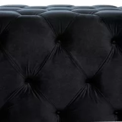 Grayson Lane Industrial Black Wood Accent Bench -GRAYSON LANE SHOP 330901883 AlternateImage3