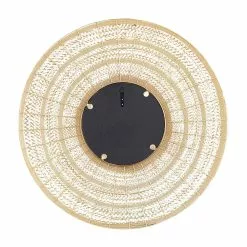 Grayson Lane 40-in L X 40-in W Contemporary Round Brown Framed Wall Mirror -GRAYSON LANE SHOP 330901888 AlternateImage7