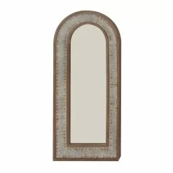 Grayson Lane 58.5-in L X 26-in W Farmhouse Arch Gold Framed Wall Mirror 8 Grayson Lane 58.5-in L X 26-in W Farmhouse Arch Gold Framed Wall Mirror -GRAYSON LANE SHOP 330901906 AlternateImage5