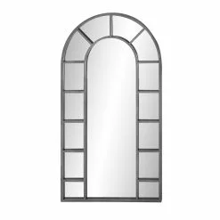 Grayson Lane 60-in L X 32-in W Traditional Arch Silver Framed Wall Mirror -GRAYSON LANE SHOP 330901909 AlternateImage5