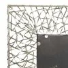 Grayson Lane 42.5-in L X 32.5-in W Industrial Rectangle Silver Framed Wall Mirror