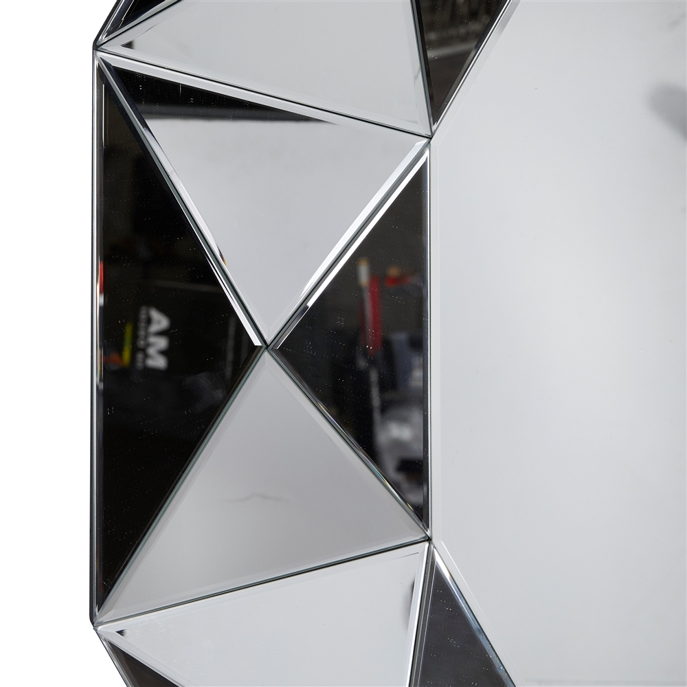 Grayson Lane 39.5-in L X 39.5-in W Glam Round Silver Framed Wall Mirror 1 Grayson Lane 39.5-in L X 39.5-in W Glam Round Silver Framed Wall Mirror