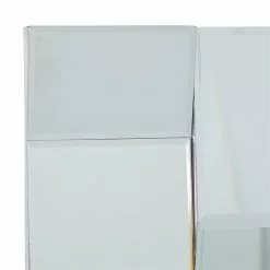 Grayson Lane 39-in L X 35.5-in W Glam Square Silver Framed Wall Mirror