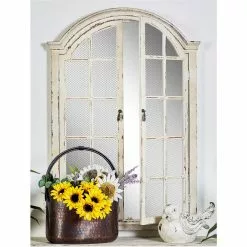 Grayson Lane 45-in L X 31-in W Vintage Arch Cream Framed Wall Mirror -GRAYSON LANE SHOP 330901930 AlternateImage1