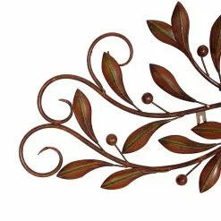 Grayson Lane 14-in H X 47-in W Brown Metal Traditional Floral And Botanical Wall Accent -GRAYSON LANE SHOP 330901932 AlternateImage5