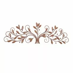 Grayson Lane 14-in H X 47-in W Brown Metal Traditional Floral And Botanical Wall Accent -GRAYSON LANE SHOP 330901932 AlternateImage7
