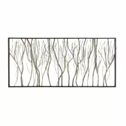 Grayson Lane 22-in H X 48-in W Green Metal Modern/Contemporary Floral And Botanical Wall Accent 7 Grayson Lane 22-in H X 48-in W Green Metal Modern/Contemporary Floral And Botanical Wall Accent -GRAYSON LANE SHOP 330901942 MainImage 001