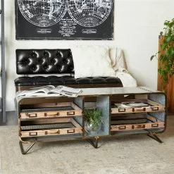Grayson Lane Farmhouse Grey Storage Bench -GRAYSON LANE SHOP 330901948 AlternateImage1