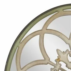 Grayson Lane 40-in L X 40-in W Vintage Round White Framed Wall Mirror 8 Grayson Lane 40-in L X 40-in W Vintage Round White Framed Wall Mirror -GRAYSON LANE SHOP 330901950 AlternateImage3