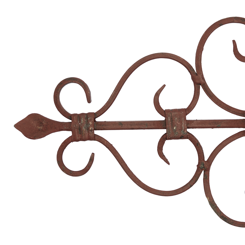Grayson Lane 1-in H X 44-in W Brown Metal Transitional Ornamental Wall Accent 4 Grayson Lane 1-in H X 44-in W Brown Metal Transitional Ornamental Wall Accent - Image 4