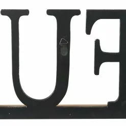 Grayson Lane 9.5-in H X 48-in W Black Metal Traditional Words And Text Wall Accent -GRAYSON LANE SHOP 330901970 AlternateImage8