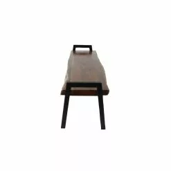 Grayson Lane Industrial Brown/Black Accent Bench -GRAYSON LANE SHOP 330901971 AlternateImage6