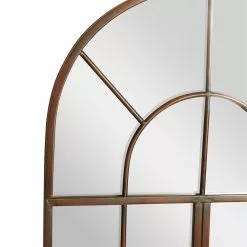 Grayson Lane 48-in L X 24-in W Traditional Arch Brown Framed Wall Mirror 10 Grayson Lane 48-in L X 24-in W Traditional Arch Brown Framed Wall Mirror -GRAYSON LANE SHOP 330901974 AlternateImage3