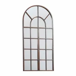 Grayson Lane 48-in L X 24-in W Traditional Arch Brown Framed Wall Mirror 12 Grayson Lane 48-in L X 24-in W Traditional Arch Brown Framed Wall Mirror -GRAYSON LANE SHOP 330901974 AlternateImage5