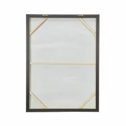 Grayson Lane Gold Wood Framed 47.5-in H X 35.5-in W Abstract Blue Canvas Painting -GRAYSON LANE SHOP 330901981 AlternateImage7