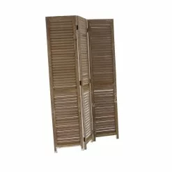 Grayson Lane 3-Panel Cream Wood Folding Farmhouse Style Room Divider -GRAYSON LANE SHOP 330901989 AlternateImage7