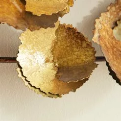 Grayson Lane 22-in H X 62-in W Gold Metal Modern/Contemporary Ornamental Wall Accent 9 Grayson Lane 22-in H X 62-in W Gold Metal Modern/Contemporary Ornamental Wall Accent -GRAYSON LANE SHOP 330901998 AlternateImage5