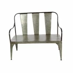 Grayson Lane Farmhouse Silver Accent Bench 11 Grayson Lane Farmhouse Silver Accent Bench -GRAYSON LANE SHOP 330902035 MainImage 001