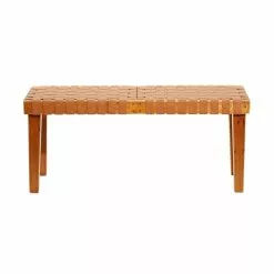 Grayson Lane Rustic Brown Accent Bench