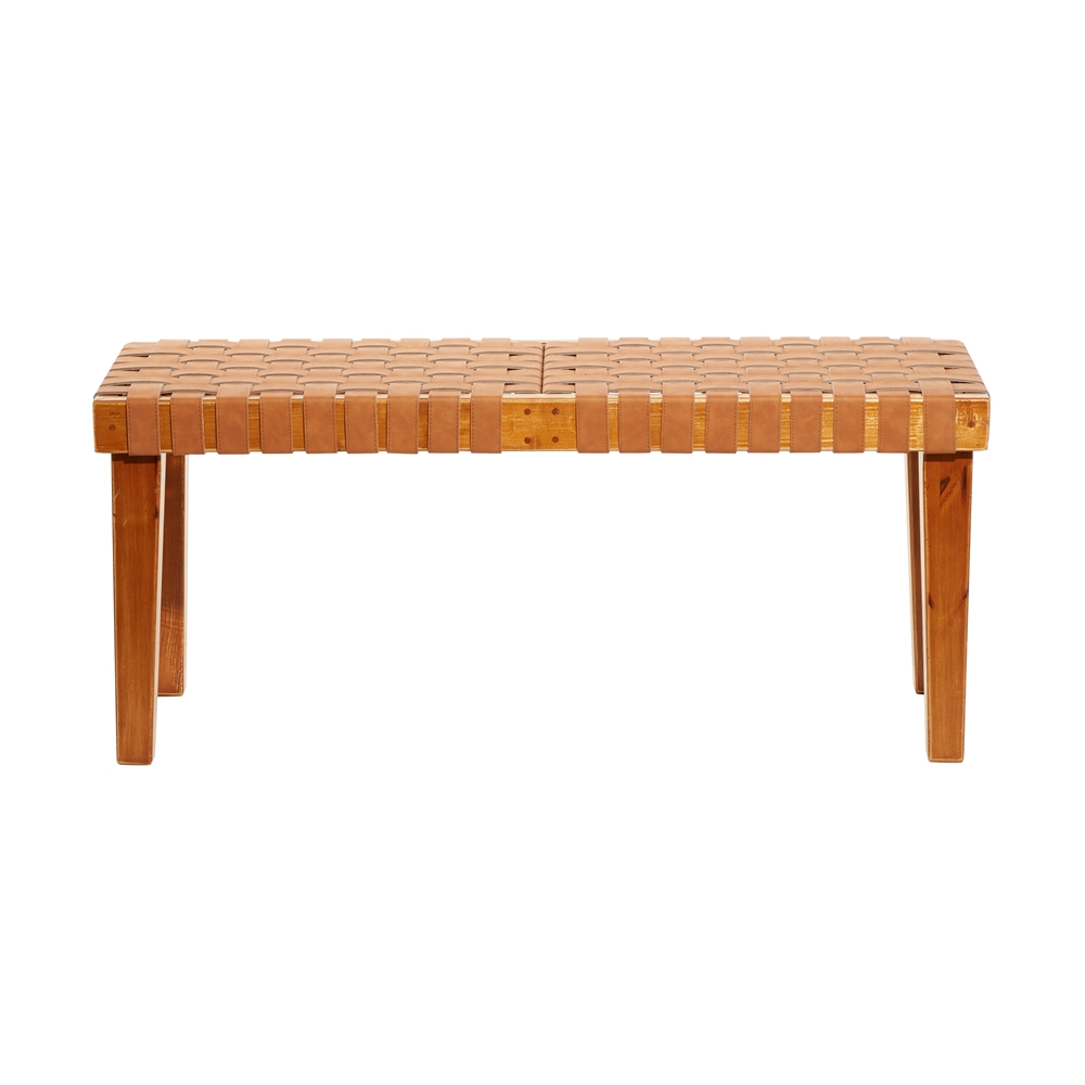 Grayson Lane Rustic Brown Accent Bench 1 Grayson Lane Rustic Brown Accent Bench