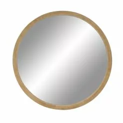 Grayson Lane 39.5-in L X 39.5-in W Natural Round Brown Framed Wall Mirror 10 Grayson Lane 39.5-in L X 39.5-in W Natural Round Brown Framed Wall Mirror -GRAYSON LANE SHOP 330902041 MainImage 001