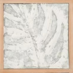 Grayson Lane Grey Wood Framed 32-in H X 43-in W Floral Metal Wall Panel 12 Grayson Lane Grey Wood Framed 32-in H X 43-in W Floral Metal Wall Panel -GRAYSON LANE SHOP 330902058 AlternateImage5