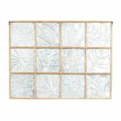 Grayson Lane Grey Wood Framed 32-in H X 43-in W Floral Metal Wall Panel 11 Grayson Lane Grey Wood Framed 32-in H X 43-in W Floral Metal Wall Panel -GRAYSON LANE SHOP 330902058 AlternateImage8