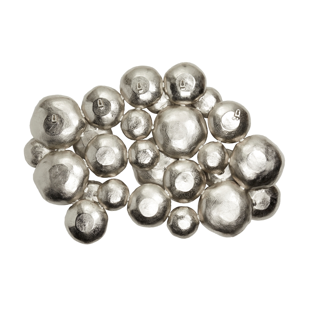 Grayson Lane 33-in H X 45-in W Silver Metal Modern/Contemporary Ornamental Wall Accent 5 Grayson Lane 33-in H X 45-in W Silver Metal Modern/Contemporary Ornamental Wall Accent - Image 5