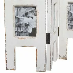 Grayson Lane 3-Panel White Mirrored Folding Farmhouse Style Room Divider -GRAYSON LANE SHOP 330902090 AlternateImage3