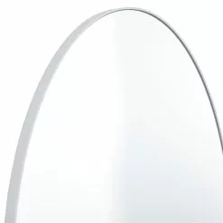 Grayson Lane 40-in L X 24-in W Contemporary Oval White Framed Wall Mirror -GRAYSON LANE SHOP 330902091 AlternateImage3