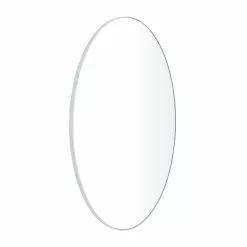 Grayson Lane 40-in L X 24-in W Contemporary Oval White Framed Wall Mirror -GRAYSON LANE SHOP 330902091 AlternateImage5