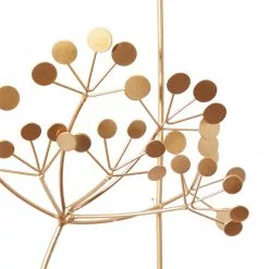 Grayson Lane 28-in X 28-in Gold Metal Modern Floral Wall Decor 9 Grayson Lane 28-in X 28-in Gold Metal Modern Floral Wall Decor -GRAYSON LANE SHOP 330940667 AlternateImage6