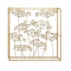 Grayson Lane 28-in X 28-in Gold Metal Modern Floral Wall Decor 8 Grayson Lane 28-in X 28-in Gold Metal Modern Floral Wall Decor -GRAYSON LANE SHOP 330940667 MainImage 001