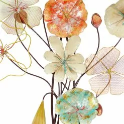 Grayson Lane 18-in X 37-in Multicoloured Metal Eclectic Floral Wall Decor -GRAYSON LANE SHOP 330940684 AlternateImage5
