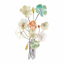 Grayson Lane 18-in X 37-in Multicoloured Metal Eclectic Floral Wall Decor -GRAYSON LANE SHOP 330940684 AlternateImage7