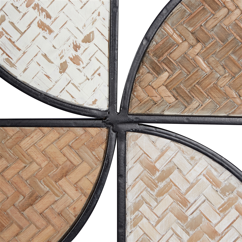 Grayson Lane 20-in X 20-in Brown Metal Contemporary Wall Decor - Set Of 2 2 Grayson Lane 20-in X 20-in Brown Metal Contemporary Wall Decor - Set Of 2 - Image 2