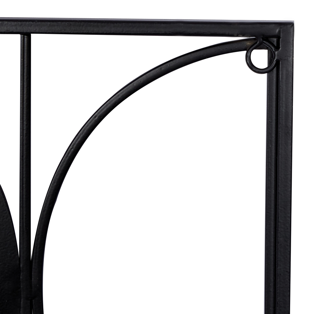 Grayson Lane 20-in X 20-in Brown Metal Contemporary Wall Decor - Set Of 2 5 Grayson Lane 20-in X 20-in Brown Metal Contemporary Wall Decor - Set Of 2 - Image 5