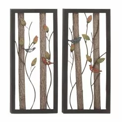 Grayson Lane 16-in X 36-in Black Tin Farmhouse Birds Wall Decor - Set Of 2 9 Grayson Lane 16-in X 36-in Black Tin Farmhouse Birds Wall Decor - Set Of 2 -GRAYSON LANE SHOP 330940714 AlternateImage7
